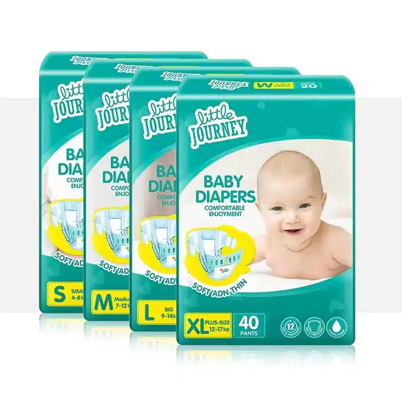 Eco-friendly baby diaper with leak-proof technology