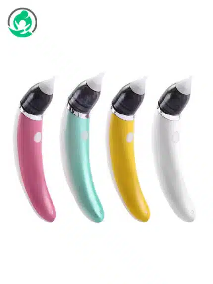 Soft Silicone Tip Baby Nasal Aspirator for Gentle and Safe Nose Cleaning