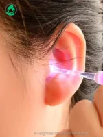 Slim and lightweight design of Flashlight LED Earpick for easy portability