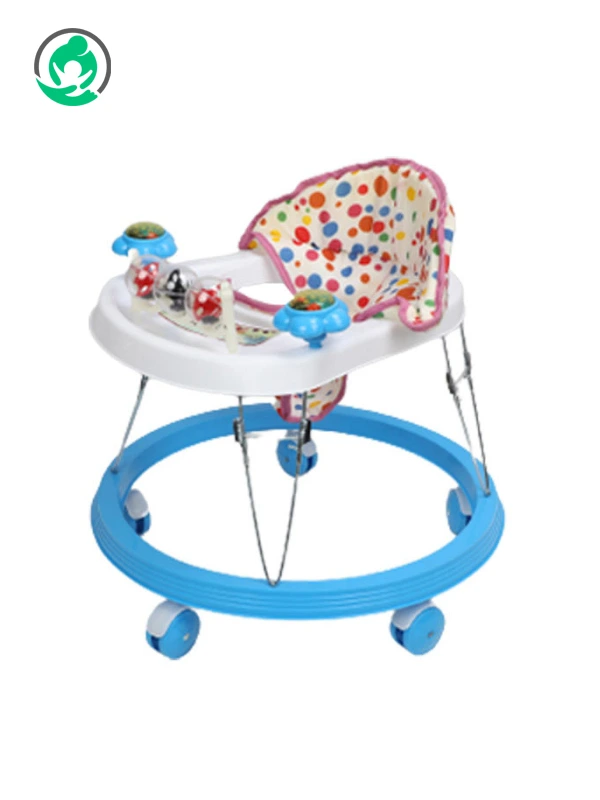 Baby Walker with padded seat and toy tray