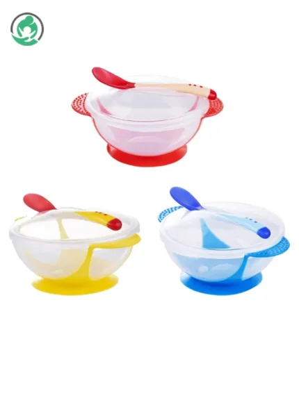 Toddler Suction Bowl with Spill-Proof Lid in Bangladesh