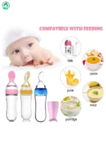 Baby Food Feeder with Dust Cover – Hygiene Feeding Solution